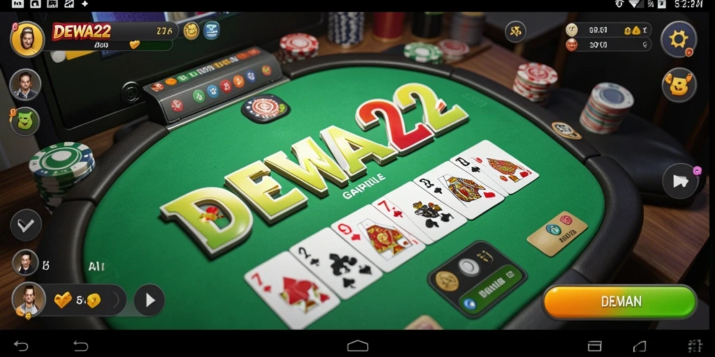 Tampilan utama gameplay DEWA22 yang seru dan interaktif.