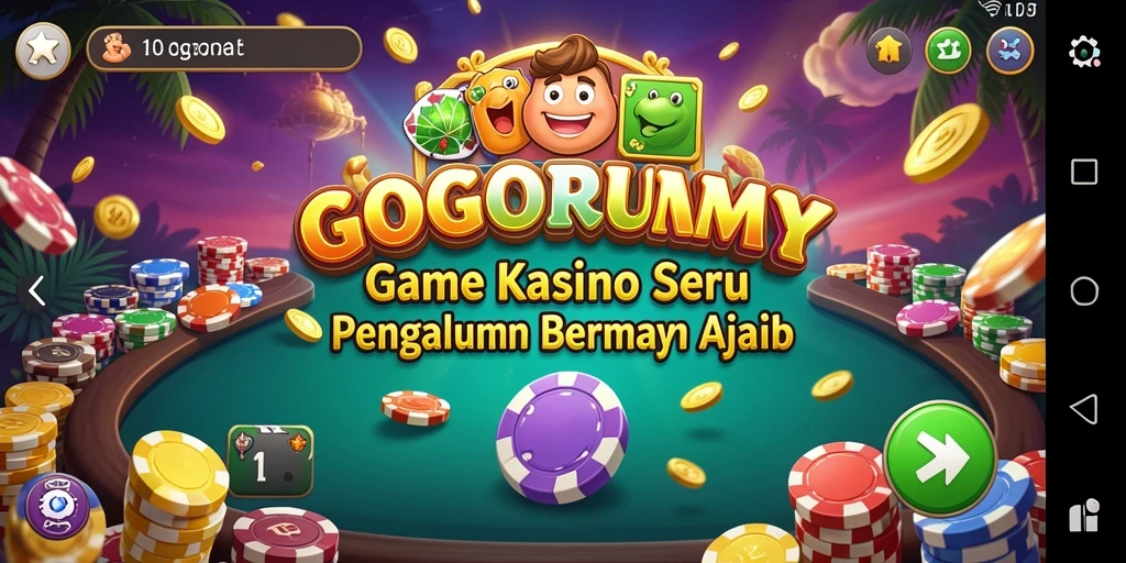 Tampilan gameplay GOGORUMMY yang memukau dan menantang.