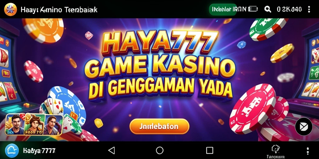 Tangkapan layar HAYA777 menampilkan keseruan permainan Kasino yang memikat.