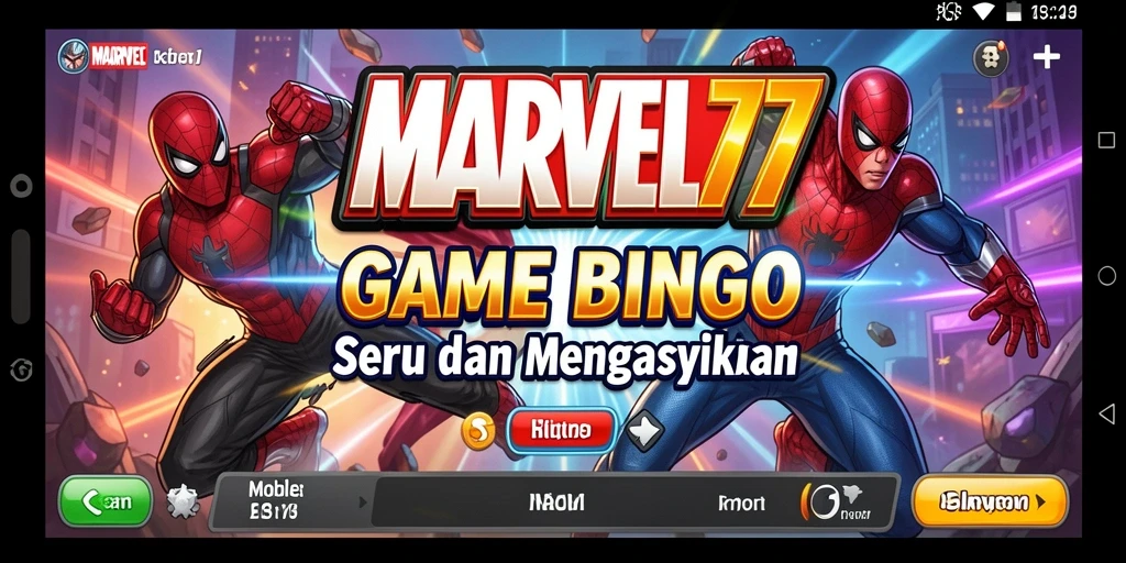 Tangkapan layar gameplay MARVEL77 dengan suasana Bingo yang mendalam.