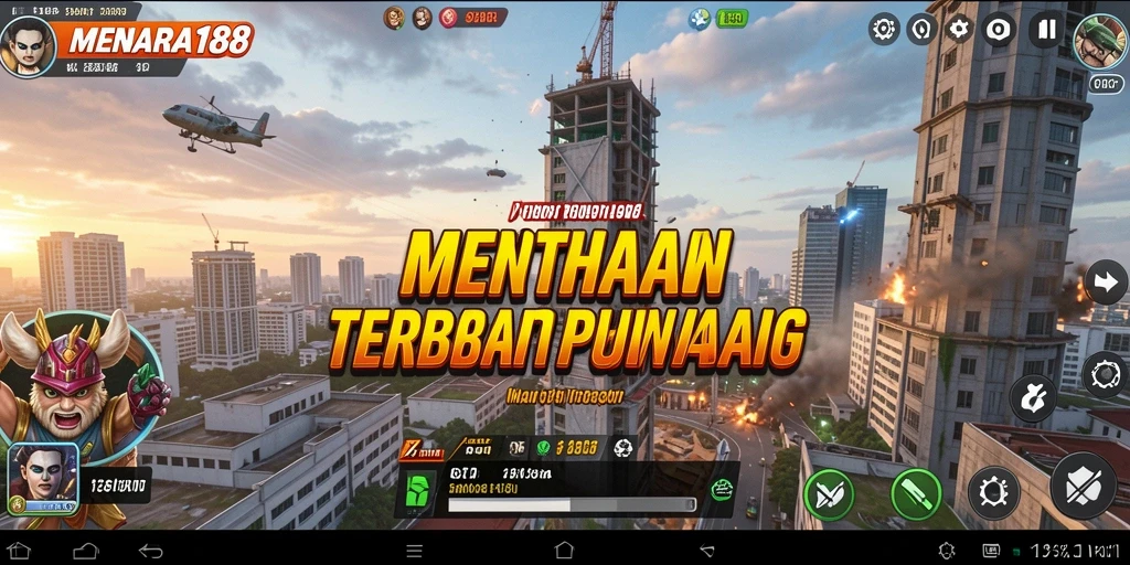 Tampilan gameplay seru dari MENARA188 yang menantang strategi pemain.