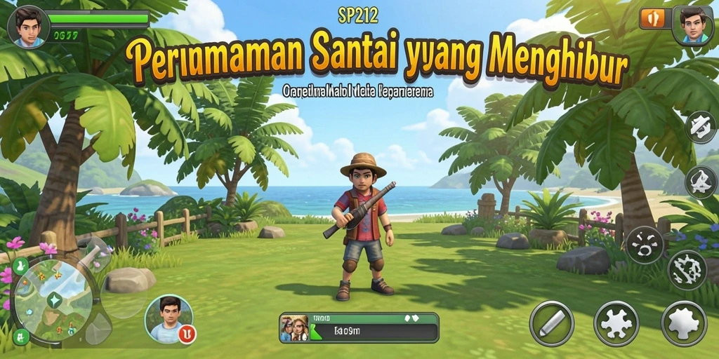 Tampilan gameplay SP212 dengan misi menantang dan grafik yang menarik.