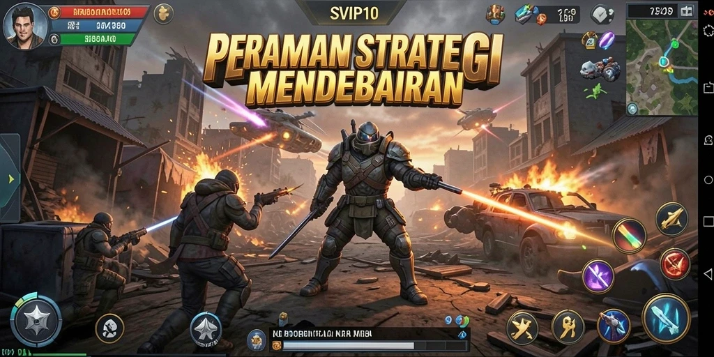 Screenshot gameplay SVIP10 menunjukkan strategi mendalam dan pertempuran seru.