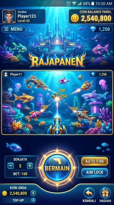 Fitur pencarian cepat di rajapanen untuk menemukan aplikasi dengan mudah.